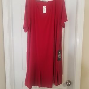 Avenue Red Dress Size 22/24